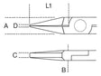1171BM-SMOOTH FLAT SHORT NOSE PLIERS