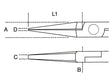 1172BM-SMOOTH FLAT LONG NOSE PLIERS
