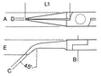 1172BM/P-FLAT BENT LONG NOSE PLIERS