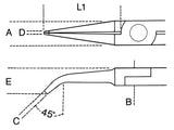 1172BM/P-FLAT BENT LONG NOSE PLIERS