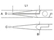 1177BM-HALF-ROUND LONG NOSE PLIERS