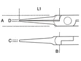 1178BM-SMOOTH LONG NEEDLE NOSE PLIERS