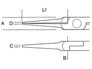 1178BM-SMOOTH LONG NEEDLE NOSE PLIERS