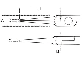 1178BM-SMOOTH LONG NEEDLE NOSE PLIERS