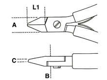 1185BM /1-DIAGONAL FLUSH CUTTING NIPPERS