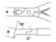 1191BM/L-LONG OBLIQUE CUTTING NIPPERS