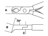 1191BM/L-LONG OBLIQUE CUTTING NIPPERS