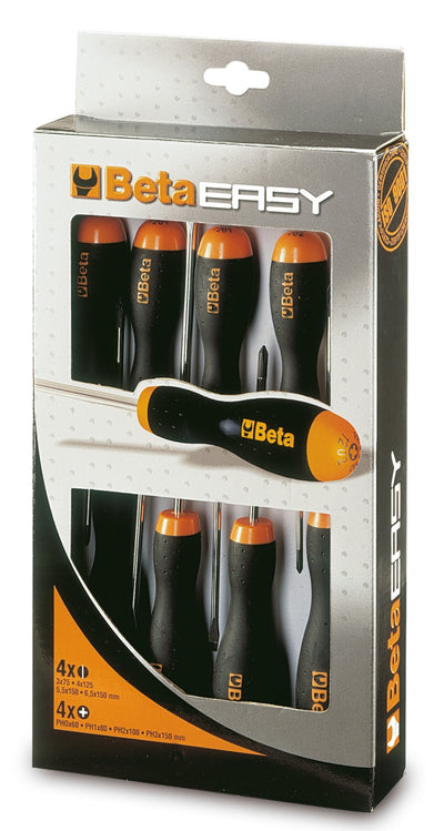 1203/D8-8 SCREWDRIVERS IN HANGING PACK