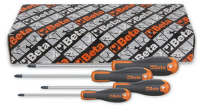 1209E/PZ-S4-SET OF 4 SCREWDRIVERS CROSS