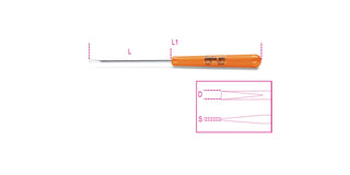 1227 2,5X60-SCREWDRIVERS SLOTTED HEAD
