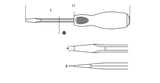 1241 10X175-SCREWDRIVERS STEEL HEAD