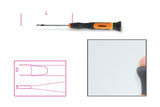 1255LP 2,0-MICRO-SCREWDRIVERS SLOTTED