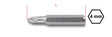 1256PZ 0-BITS FOR SLOTTED HEAD SCREWS