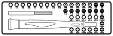 1256/C36-2-36 BITS + MAGNETIC EXTENSION