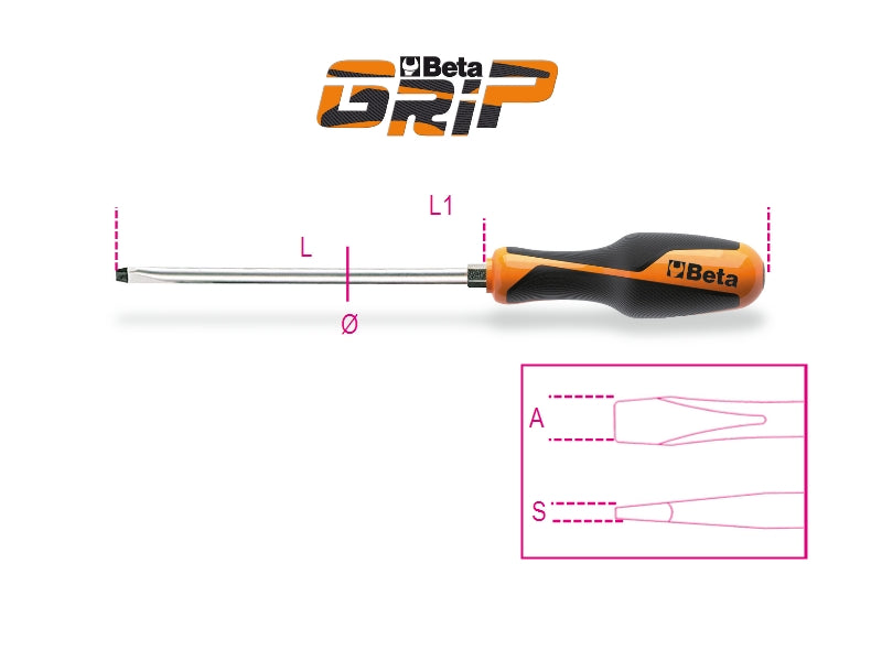 1260E 6,5-SCREWDRIVERS HEXAGON BOLSTERS