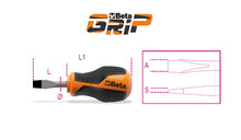 1260N 4X30-SCREWDRIVERS EXTRA-SHORT
