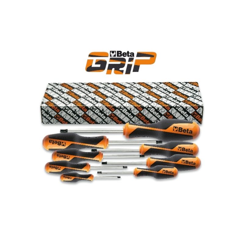 1265ES/S8 - Set of 8 Hexagon Screwdrivers with Handle