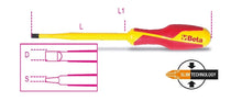 1274MQ 10X200-SCREWDRIV. HEADLESS SLOTTE