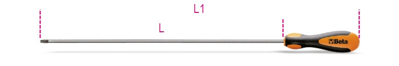 1277 L/TX25-DRIVERS TX WITH HANDLES LONG