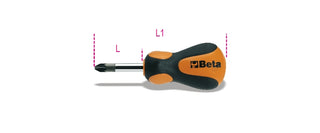 1279N/PZ Extra-Short Pozidriv® Screwdriver