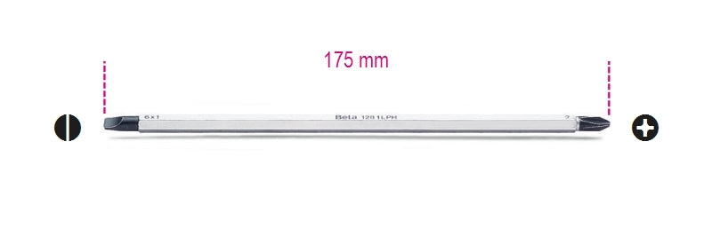 1281LP/1-REVERSIBLE SCREW. SLOTTED HEAD
