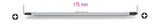 1281LP/1-REVERSIBLE SCREW. SLOTTED HEAD