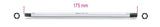 1281LP/1-REVERSIBLE SCREW. SLOTTED HEAD