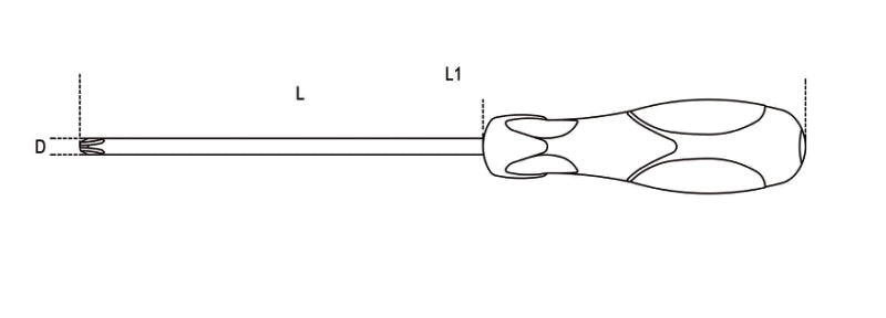 1292HS 3X100-SCREWDRIVERS FOR CROSS HEAD
