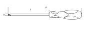 1292HS 3X100-SCREWDRIVERS FOR CROSS HEAD