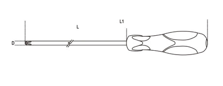 1292L 3X300-SCREWDRIVERS PH CREWS LONG