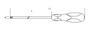1292L 3X300-SCREWDRIVERS PH CREWS LONG