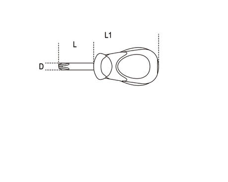 1292N 6X30-SCREWDRIVERS PH EXTRA SHORT