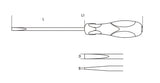 1294HS 2,5X60-SCREWDRIV.HEADLESS SLOTTED