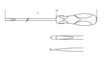1294L 3X300-SCREWDRIVERS SLOTTED LONG