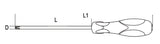1299HS PZ0-SCREWDRIVERS FOR CROSS HEAD