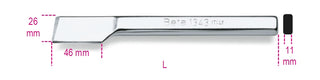 1343-FLAT CHISEL WITH SIDE CUTTER