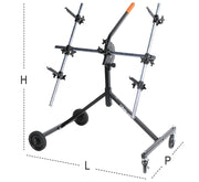 1364SCP-REVOLVING BODYWORK SUPPORT