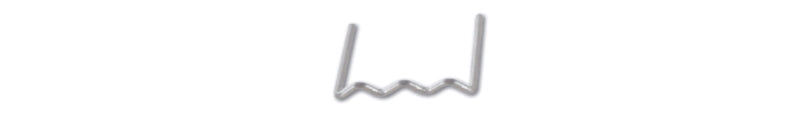 1368G/OD-CORRUGATED CLIPS - STRAIGHT