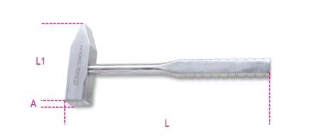 1370INOX 500-ENGINEERS HAMMER
