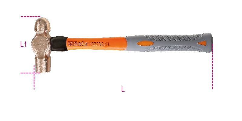1377BA 340PL-SPARKPROOF BALL PEIN HAMMER