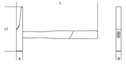 1379F 16-ELECTRICIAN'S HAMMERS WOODEN