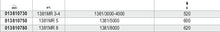 1381MR 3-4-SPARE SHAFTS 1381 3000-4000