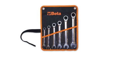 141/B9-SET 9 RATCHETING COMB. WRENCHES