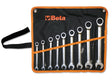 141/B9-SET 9 RATCHETING COMB. WRENCHES