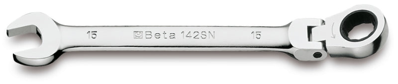 142SN 7-SWIVEL END RATCHETING COMB. WR.