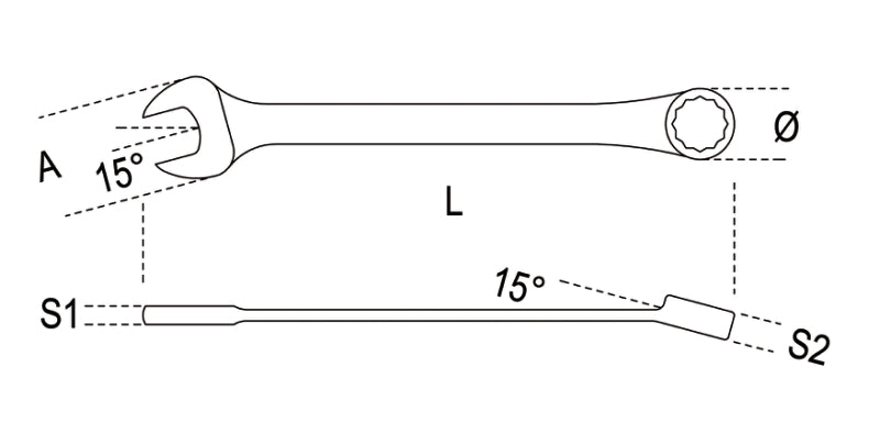142 11-REVERSIBLE RATCHETING COMB. WR.
