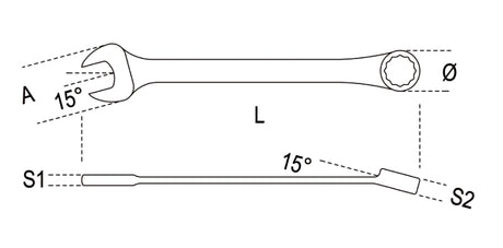 142 11-REVERSIBLE RATCHETING COMB. WR.