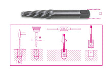 1430/1-TAPERED EXTRACTORS FOR SCREWS