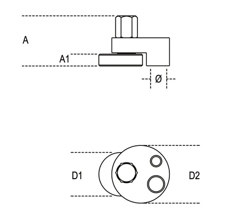 1435-ECCENTRIC STUD EXTRACTOR