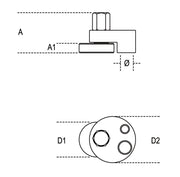 1435/1-ECCENTRIC STUD EXTRACTOR